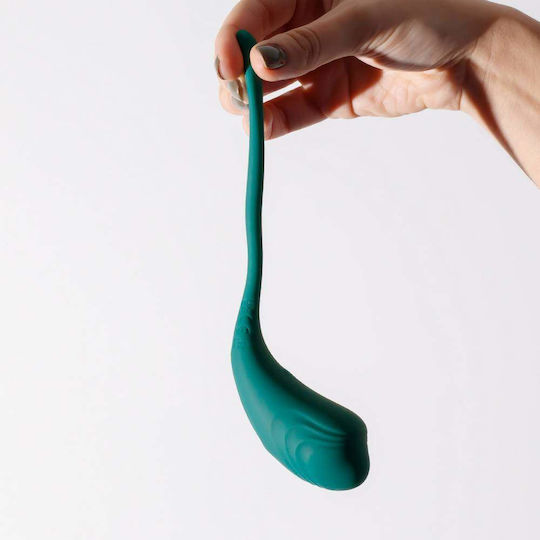 Virgite Klassisch Vibrator mit Fernbedienung Grün