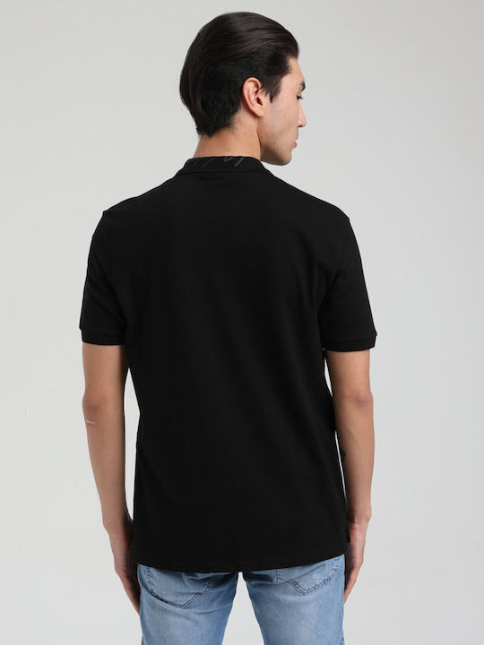 Polo T-shirt Μαυρο