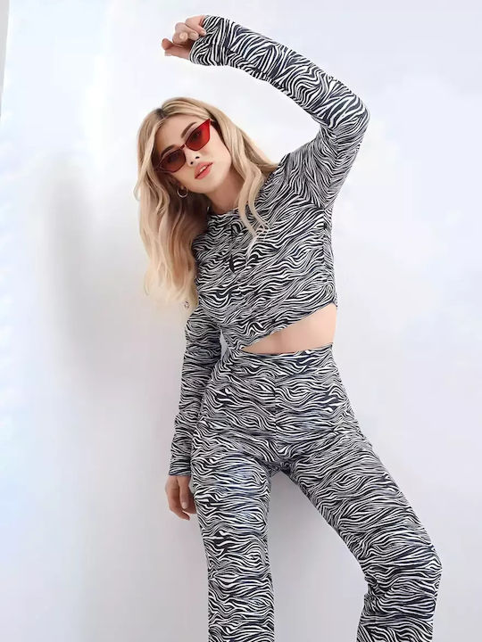 Women's Set with Pants Leopard