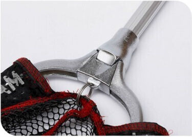 Telescopic Fishing Net Dam Alu Head Tele Net Dimensions 50x50x40 Cm Total Length 1.70m Rubber Material