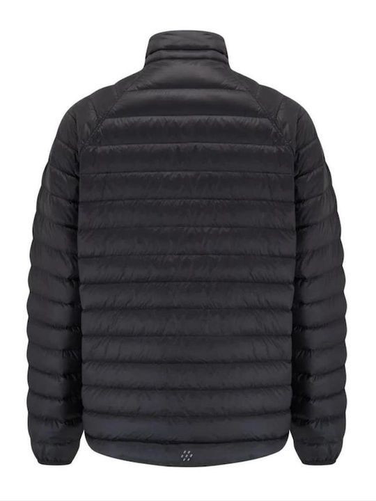 Geacă Puffer Cu Două Fețe Jet Black/Olive