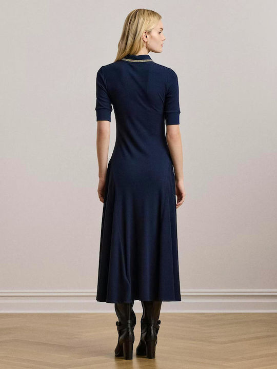 Ralph Lauren Dress Рокля През целия ден Син