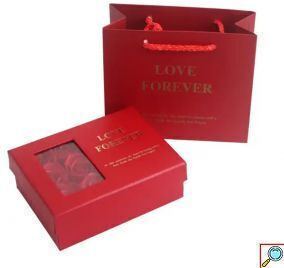 Saint Box for Gift Red 13x4.5x9.5cm. 6pcs
