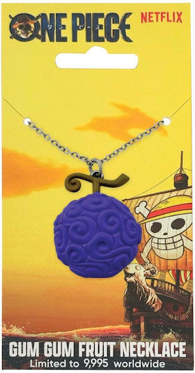 One Piece Netflix Gum Gum Fruit Limited Edition Necklace