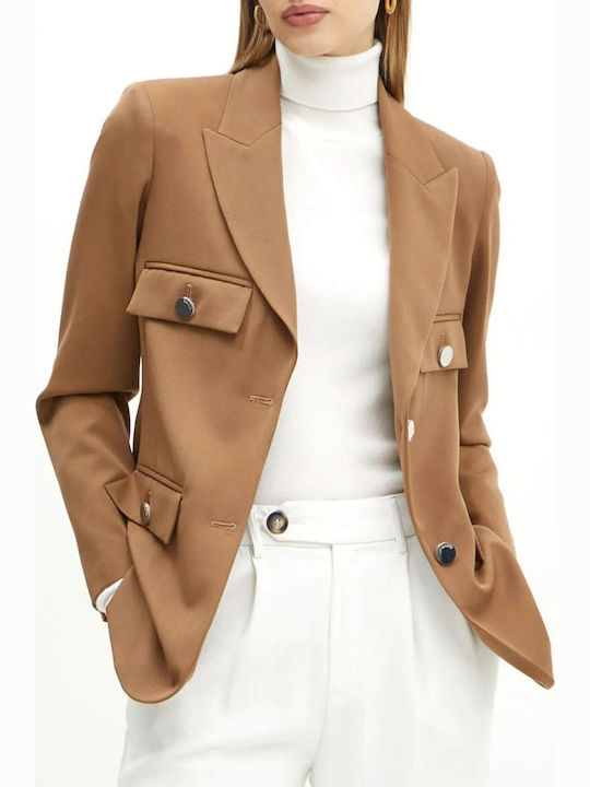 Liu Jo Women's Blazer Brown