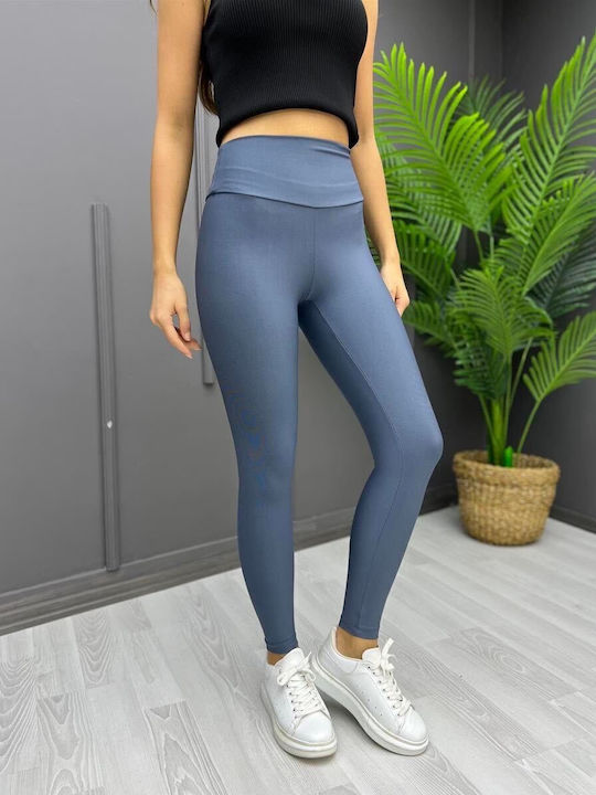 Schulung Frauen Leggings Hochgeschnitten Dark Grey