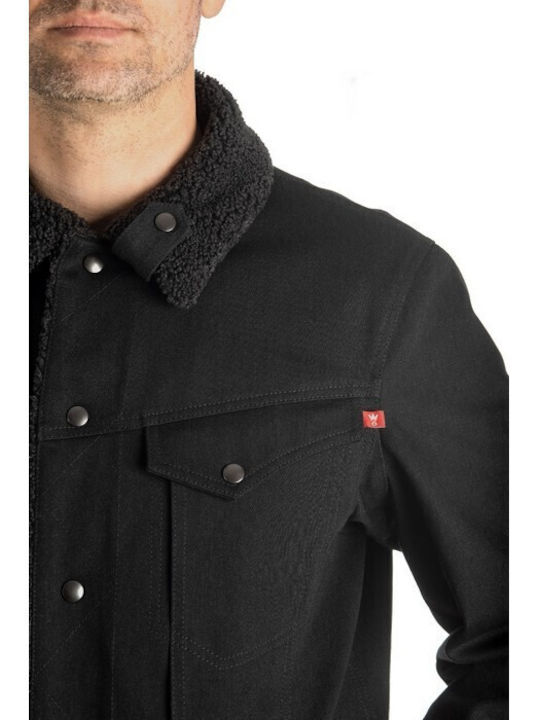 Pando Moto Husky Winter Men's Motorcycle Jacket Cordura Black