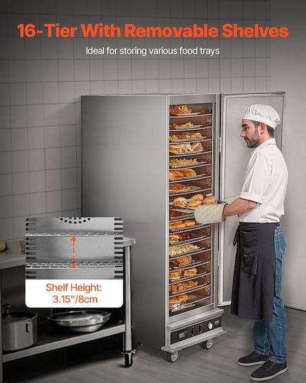Vevor Θερμαντικό Μπουφέ με Ισχύ 1800W