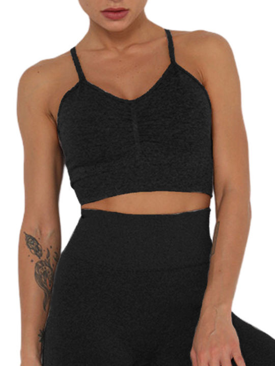 Azora Women's Athletic Sports Bra Black