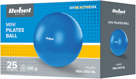 Mini Minge Pilates 25cm 0.13kg în culoare Albastru