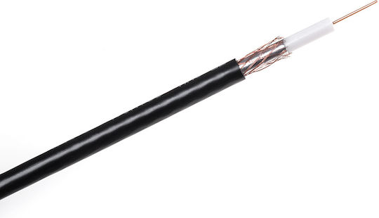 Rg-59 Coaxial Cable R-tv 200m/box Black