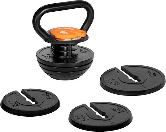 18 Kg Adjustable Cast Iron Kettlebell Rebel Active