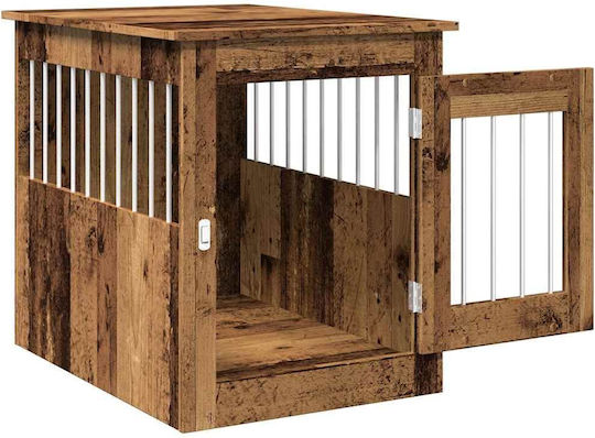 vidaXL Dog House Outdoor Brown 55x75x65cm