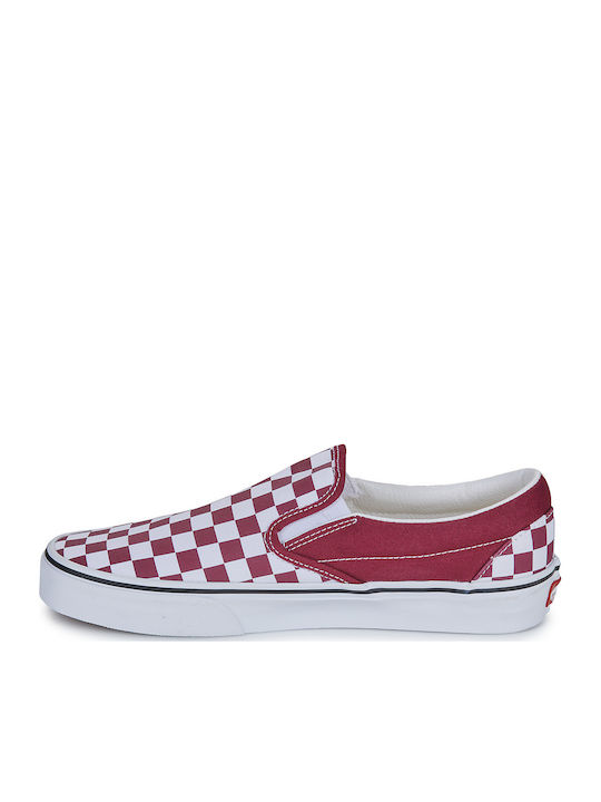 Classic Women's Slip-Ons Burgundy