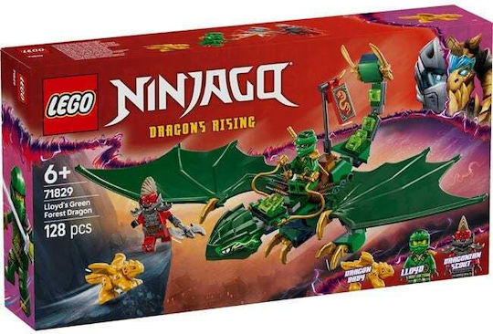 Lego Ninjago Lloyd's Green Forest Dragon for 6+ Years 128pcs