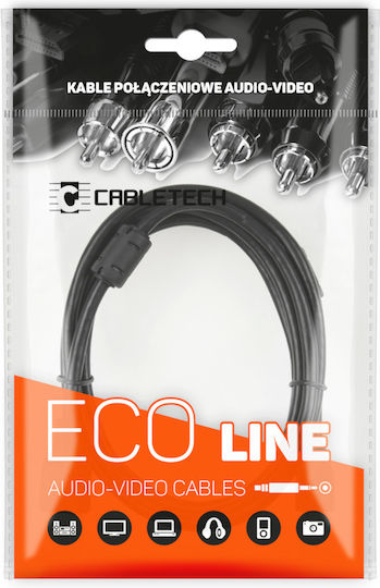 Cable 2rca-2rca 0.5m Cabletech Eco-line