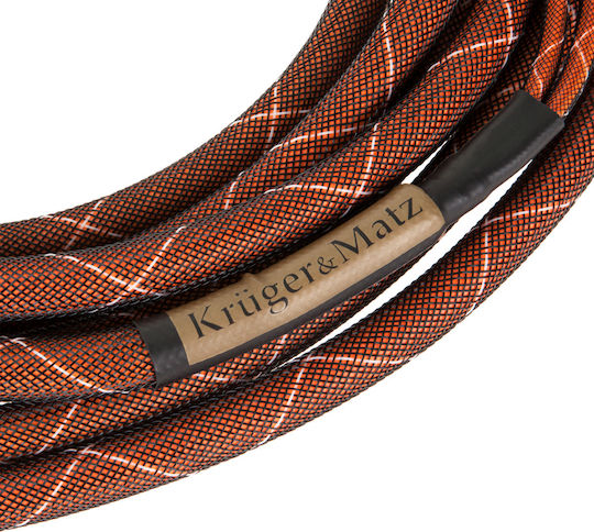 5.0 M Speaker Cable Kruger&matz Banana Plugs