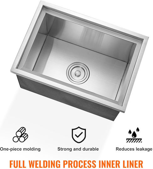 Vevor Aluminum Ice Bucket Container 30.25lt