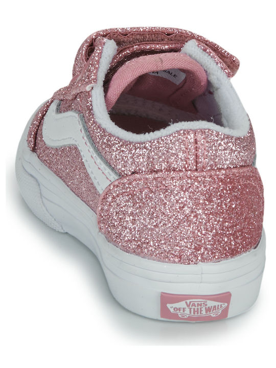 Old Skool OLD SKOOL V Kids Sneakers with Scratch Pink