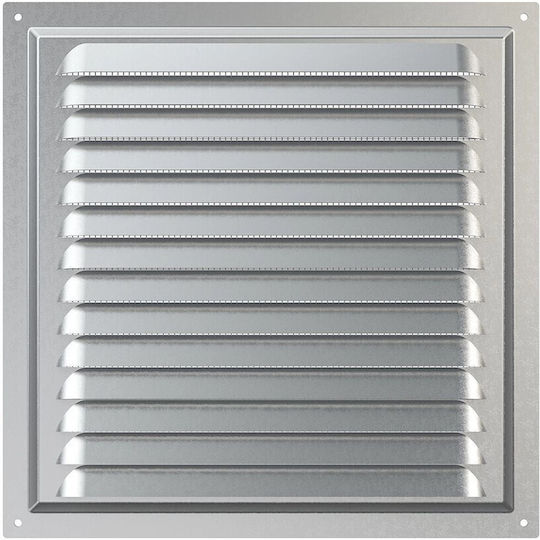 Mmotors Placă De Ventilație 30x30cm Pătrată Cu Plasă De Ventilație