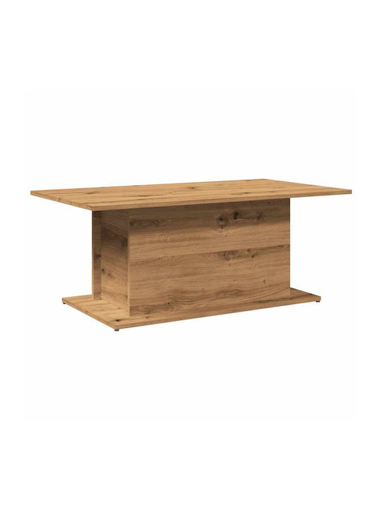 Rectangular Coffee Table Wooden Coffee L102xW55.5xH40cm.