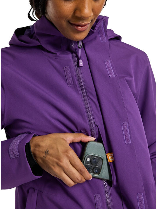 Burton Jet Ridge 23829101500 Γυναικείο Μπουφάν για Σκι & Snowboard Μωβ