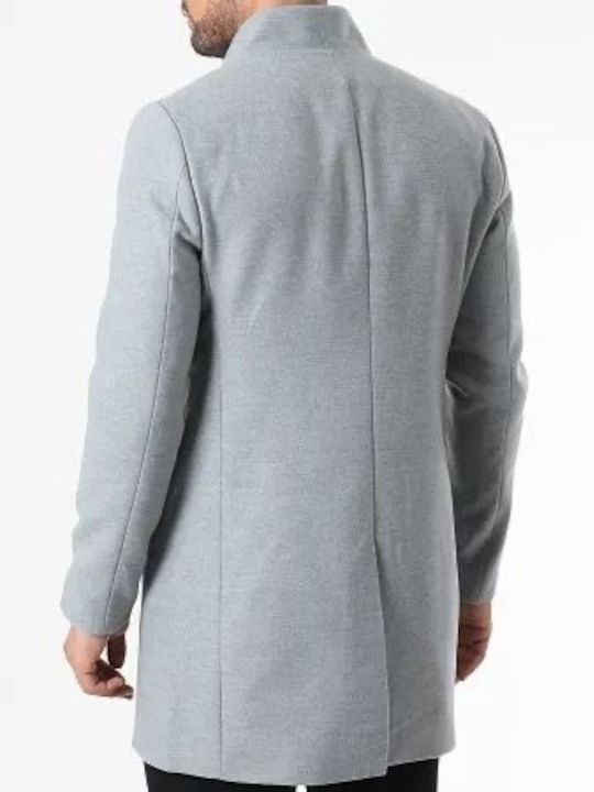 Ανδρικό Παλτό Light Grey