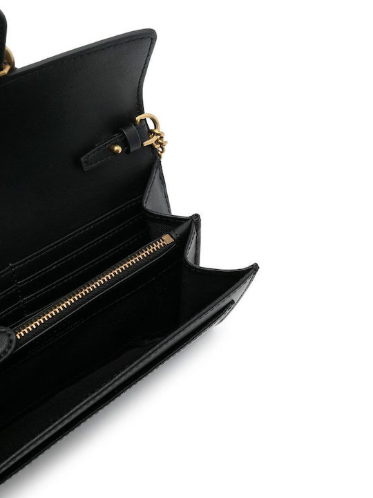 Love Bag Large Leather Women's Wallet Classic Black