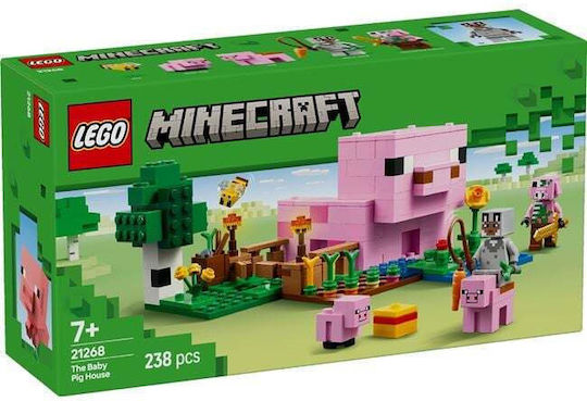 Lego Minecraft The Baby Pig House για 7+ Ετών 238τμχ