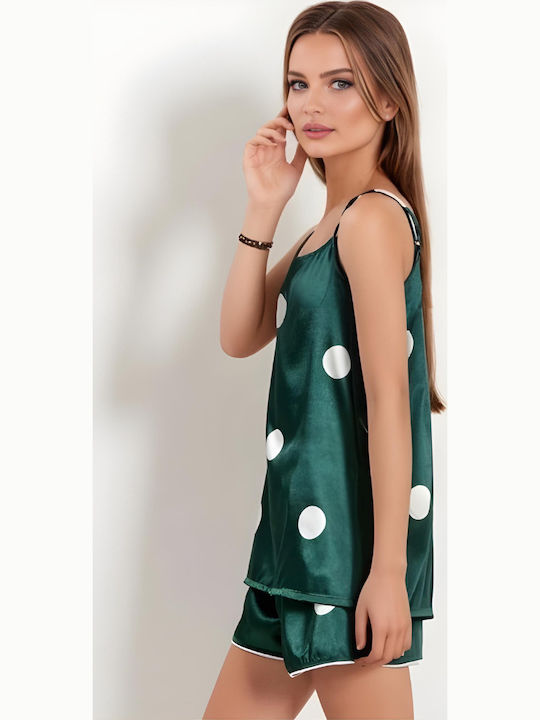 La Lolita Amsterdam Summer Women's Green Pyjama Set Alexa