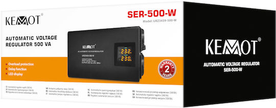 Kemot Ser-500-w Automatic Voltage Stabilizer 8% Precision