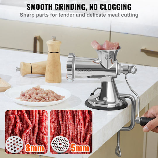 Vevor Meat Grinder Plate with Hole 5mm