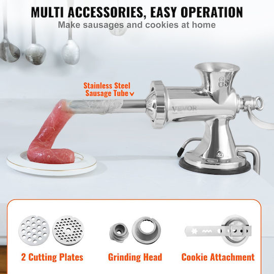 Vevor Meat Grinder Plate with Hole 5mm