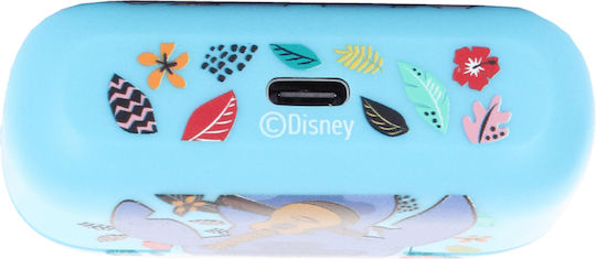 Exquisite Gaming Lilo & Stitch Stitch Classic In-ear Bluetooth Handsfree Ακουστικά με Αντοχή στον Ιδρώτα και Θήκη Φόρτισης Μπλε