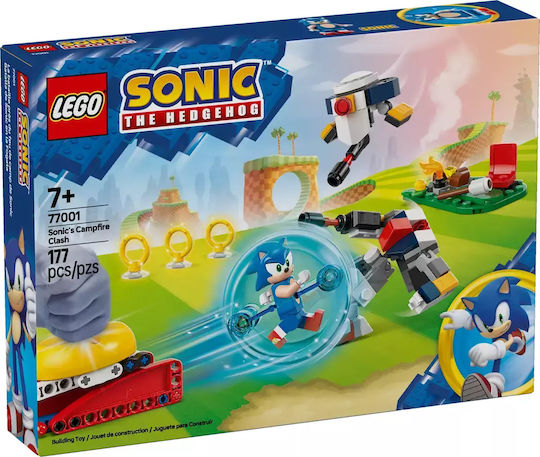 LEGO Sonic The Hedgehog Sonic's Campfire Clash За 7+ Години 177 Бройки