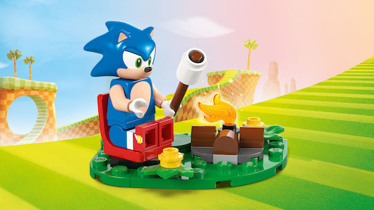 LEGO Sonic The Hedgehog Sonic's Campfire Clash За 7+ Години 177 Бройки
