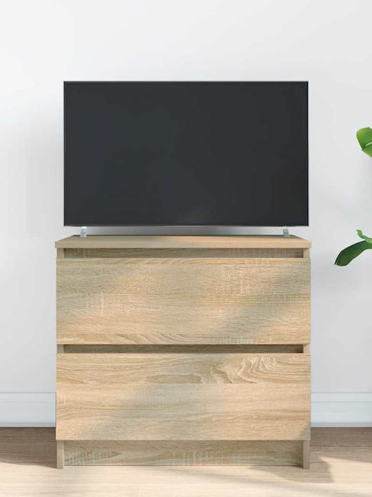 Έπιπλο Τηλεόρασης Καφέ Μ60xΠ35xΥ54cm