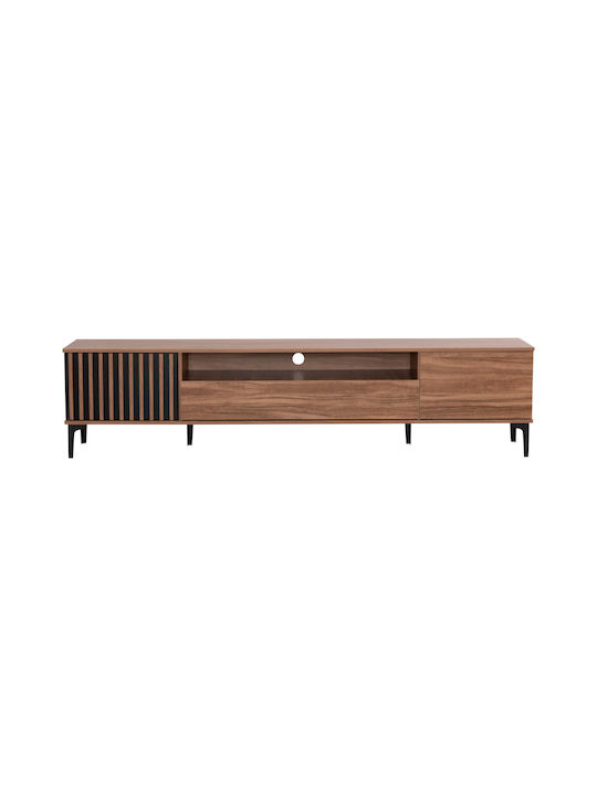 TV Stand Harry Natural Wood-Black L40xD47xH200cm