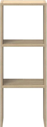 Bücherschrank Kaffee 30x30x80cm