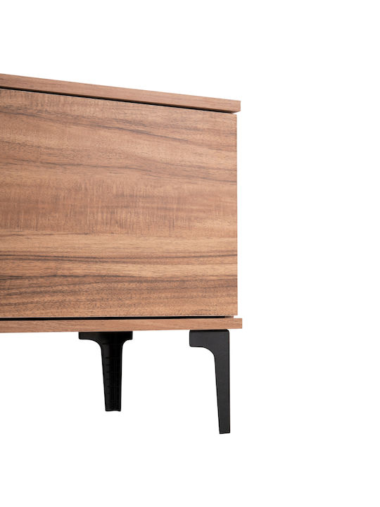 TV Stand Harry Natural Wood-Black L40xD47xH200cm