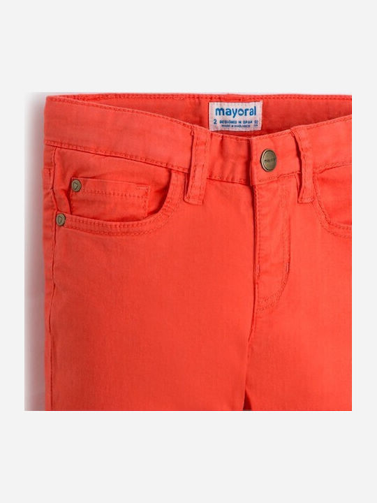 Kids' Denim Pants Orange
