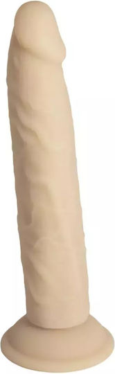BMS Factory Dildo Dildo με Βεντούζα Flesh 22.8cm