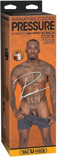 Doc Johnson Ultraskyn Realistic Dildo with Scrotum Flesh 25cm