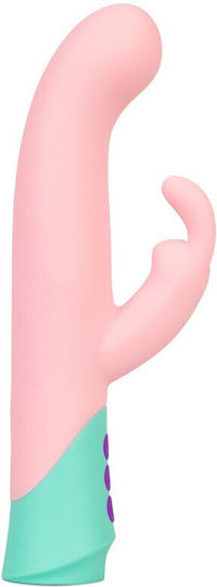 Diversual Δονητής Rabbit 20cm Ροζ