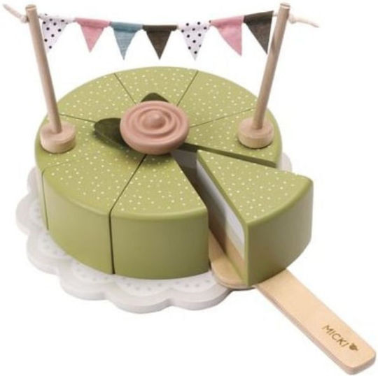 Micki Wooden Cake Toys for 3+ Years 12 Pieces