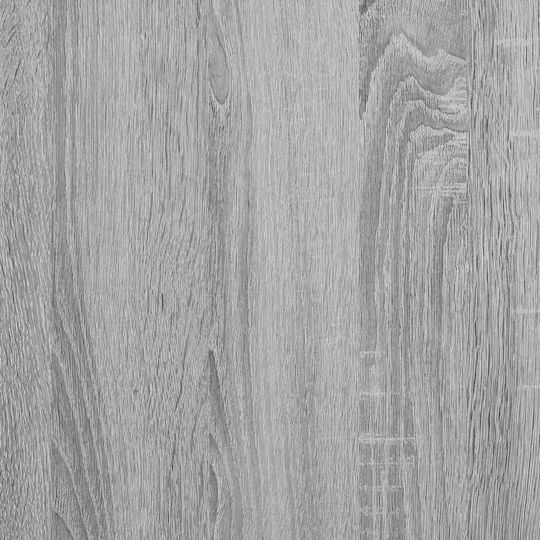 vidaXL Storage Box Wooden Decorative Trunk Gray 60x40x51.5cm
