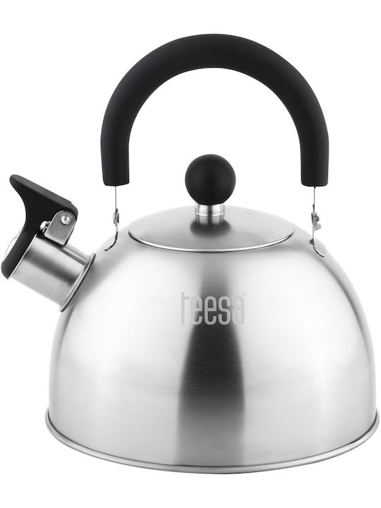 Lechpol Kettle Stainless Steel in Gray Color 1800ml