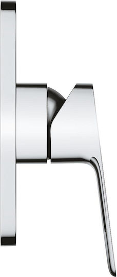 Grohe за душ кабина 1 Изход Сребрист