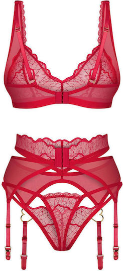Set Cupide Desir 3 piese 2xl/3xl