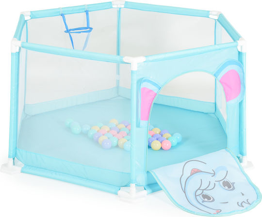 Moni Ball Pit with Basketball Hoop Multicolour for 3+ Years